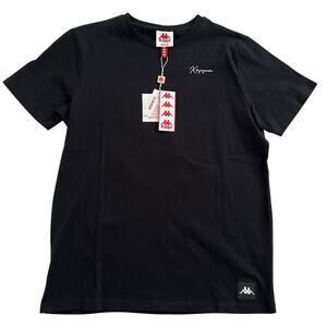 NWT Kappa Jpn Geisha Black Smoke Short Sleeve Tee Medium